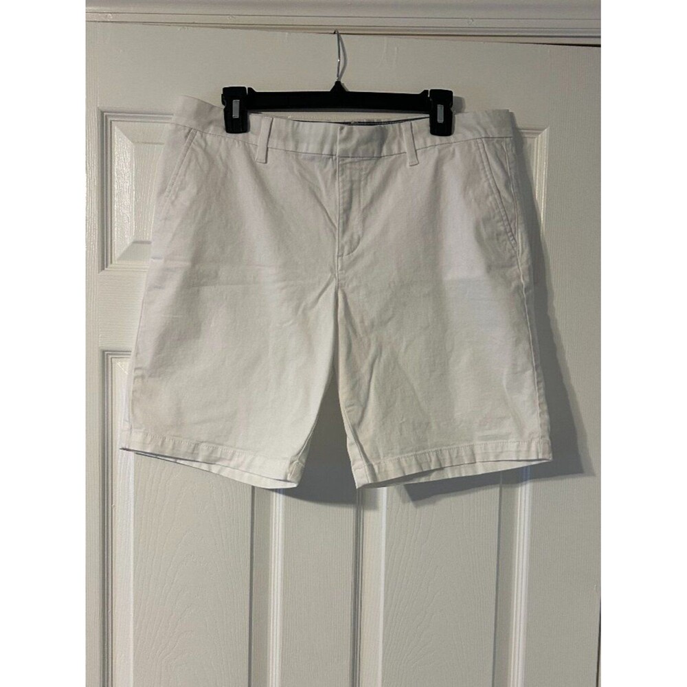 Women's, Tommy Hilfiger, White, Mid-Rise, White, Shorts, Size 12